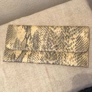 Urban Expressions Faux Python evening bag